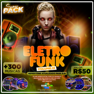 SUPER PACK ELETRO FUNK VOL.15