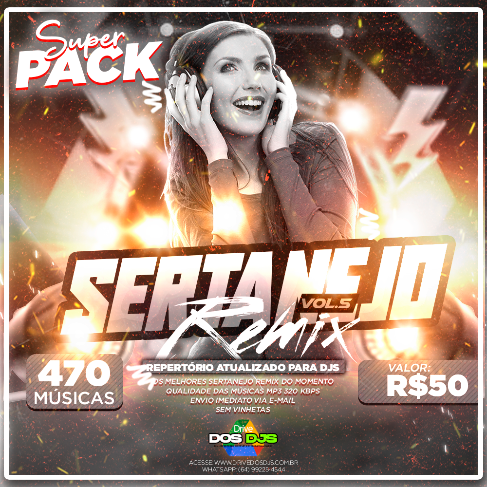 SUPER PACK SERTANEJO REMIX VOL.5