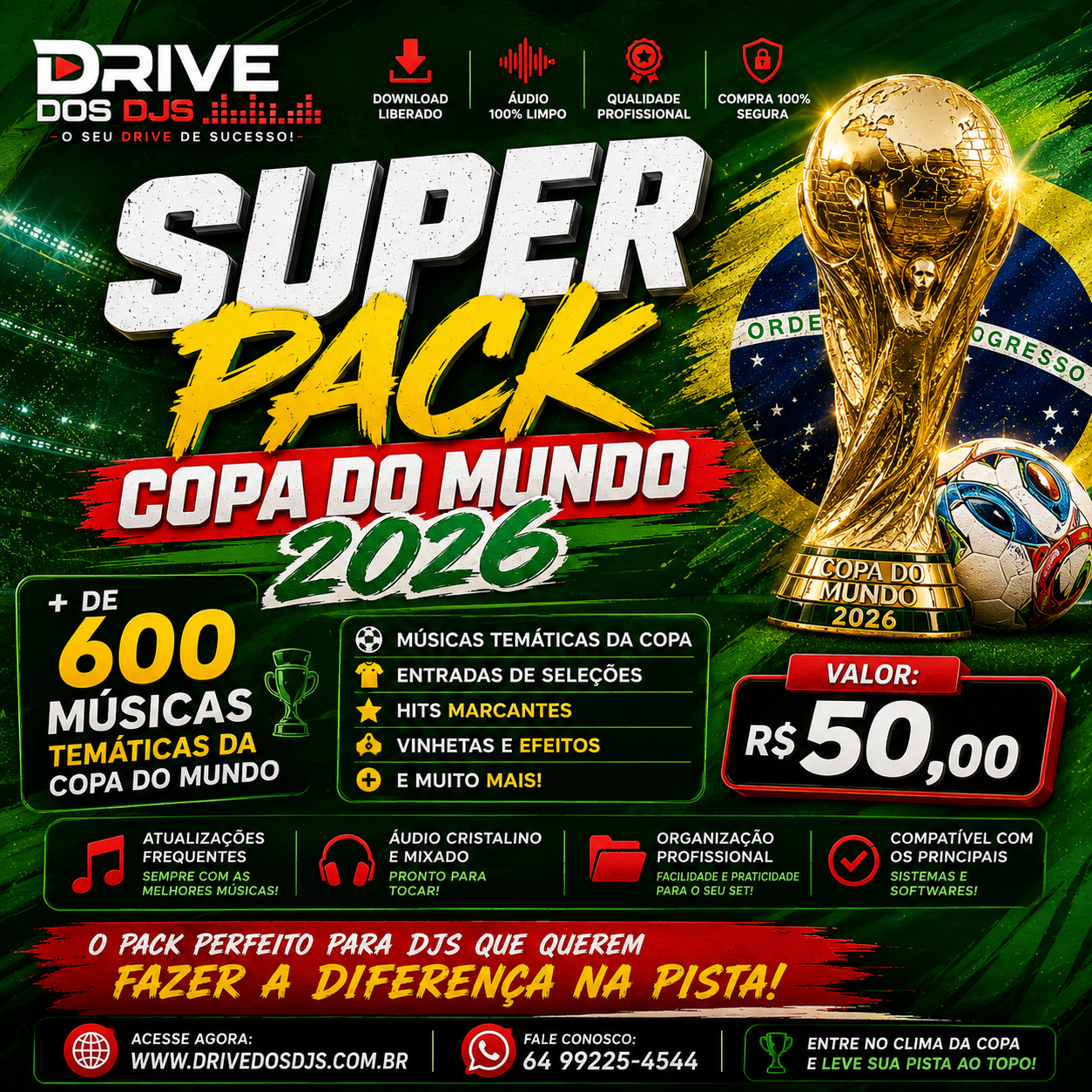 SUPER PACK COPA DO MUNDO 2026