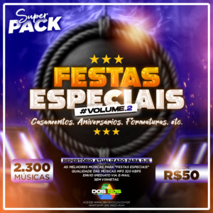 SUPER PACK FESTAS ESPECIAIS VOL.2