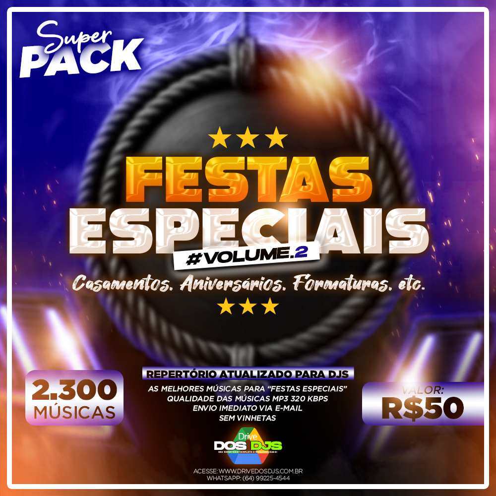SUPER PACK FESTAS ESPECIAIS VOL.2