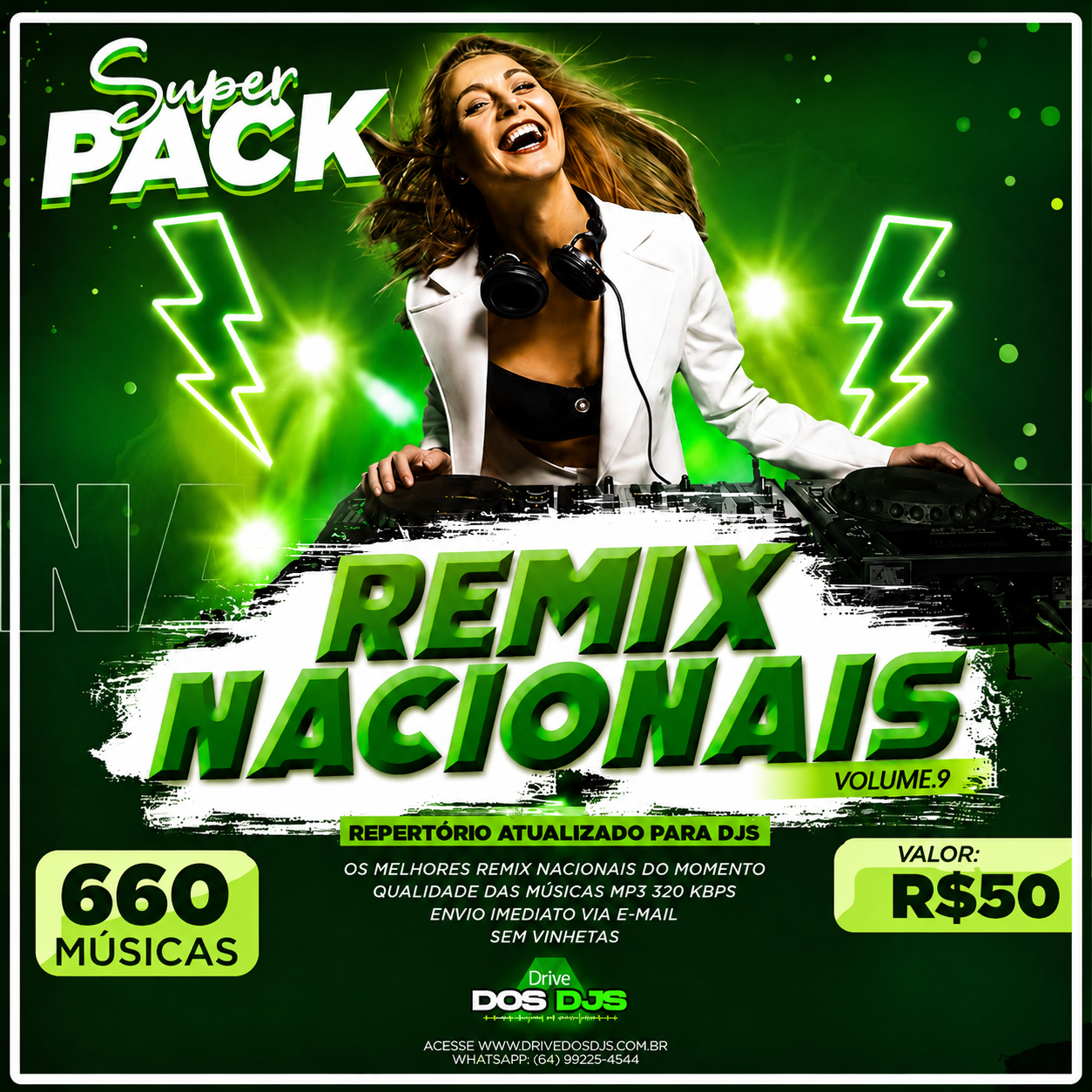 SUPER PACK REMIX NACIONAIS VOL.9