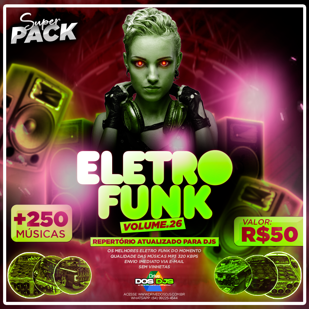 SUPER PACK ELETRO FUNK VOL.26